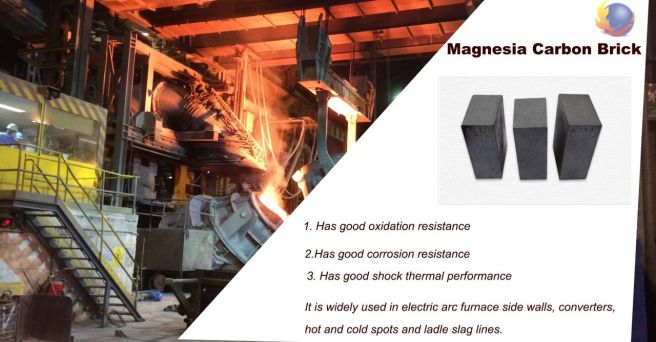 RS Magnesia Carbon Bricks for the Steel Ladle